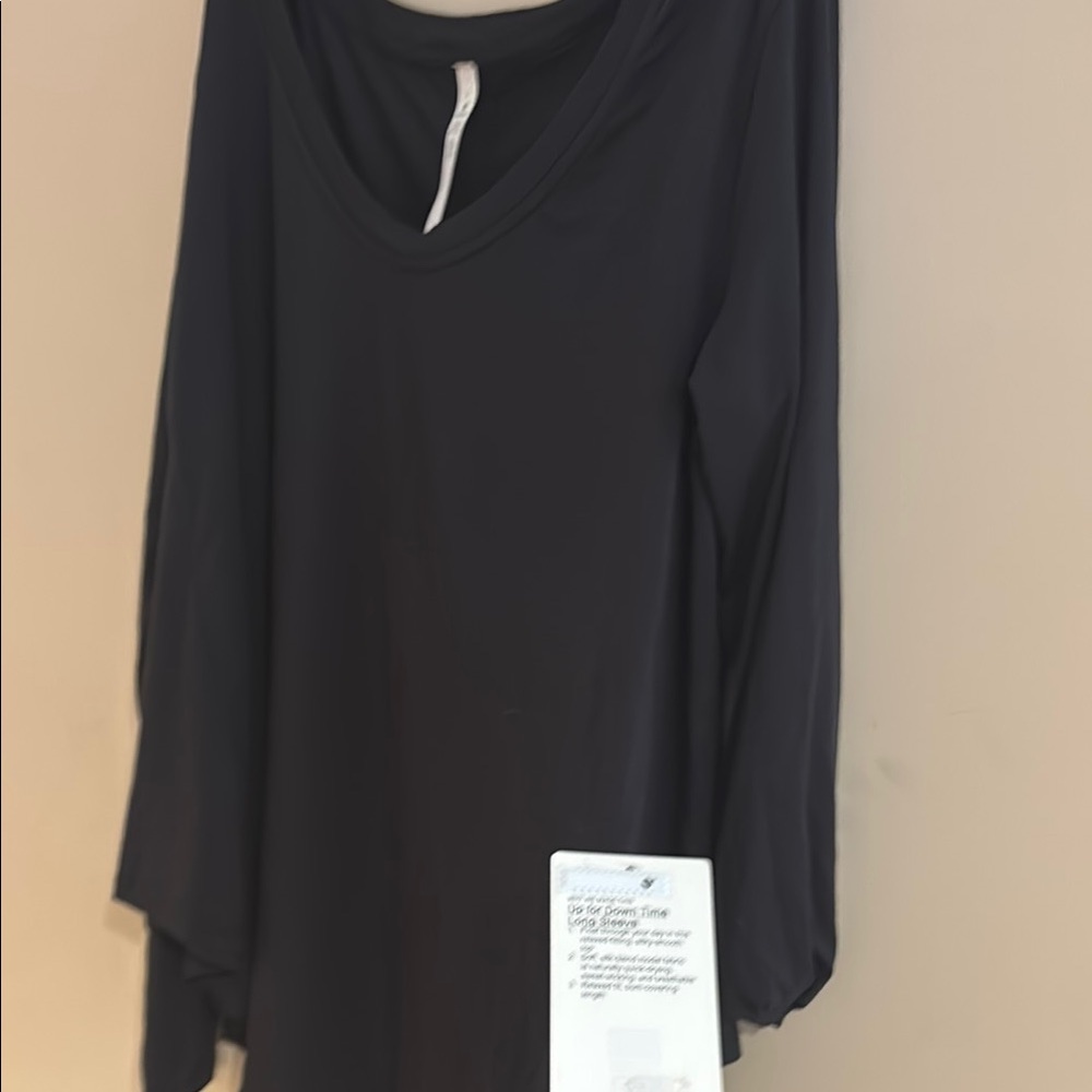 Lululemon up for down long sleeve size 2
